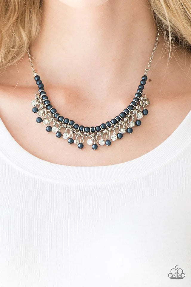 A Touch of Classy - Blue Necklace