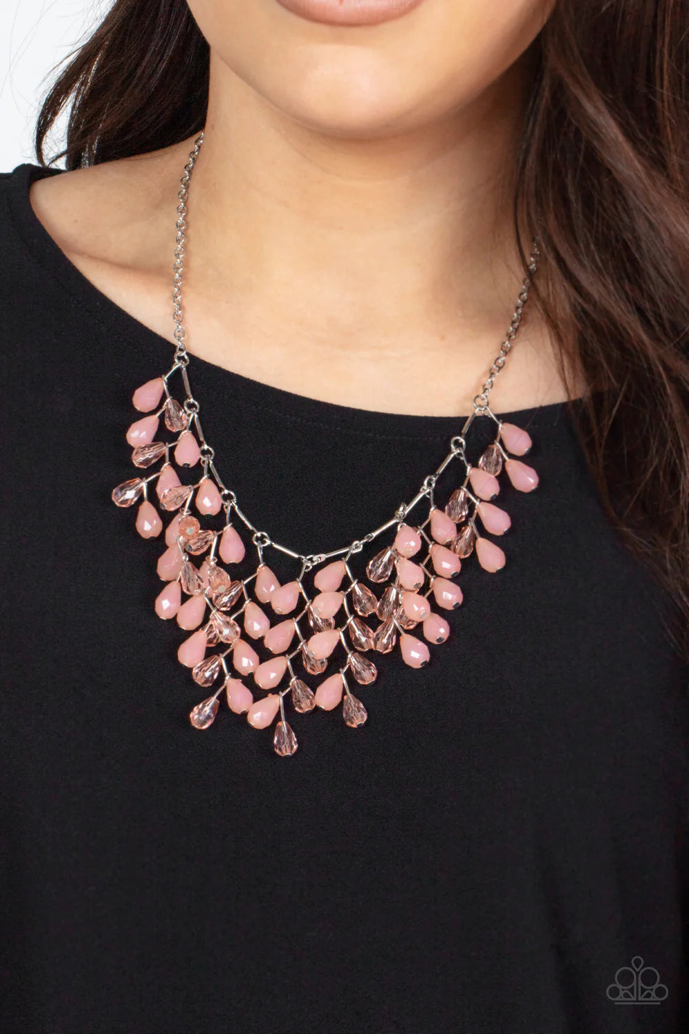 Garden Fairytale - Pink Necklace