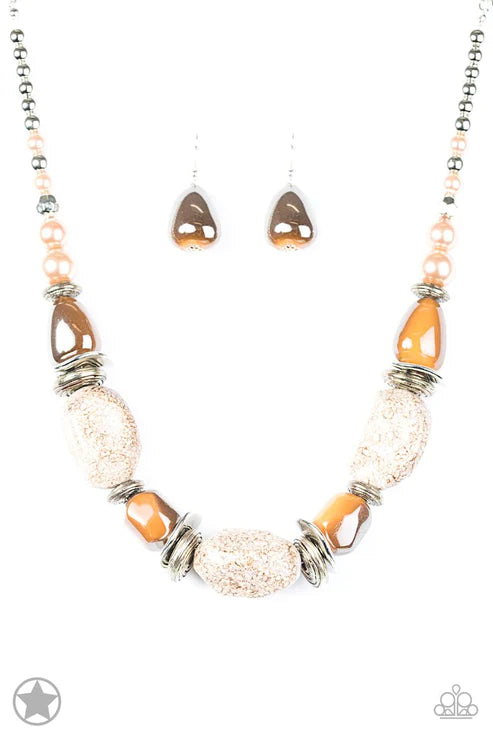 Good Glazes - Peach  Necklace