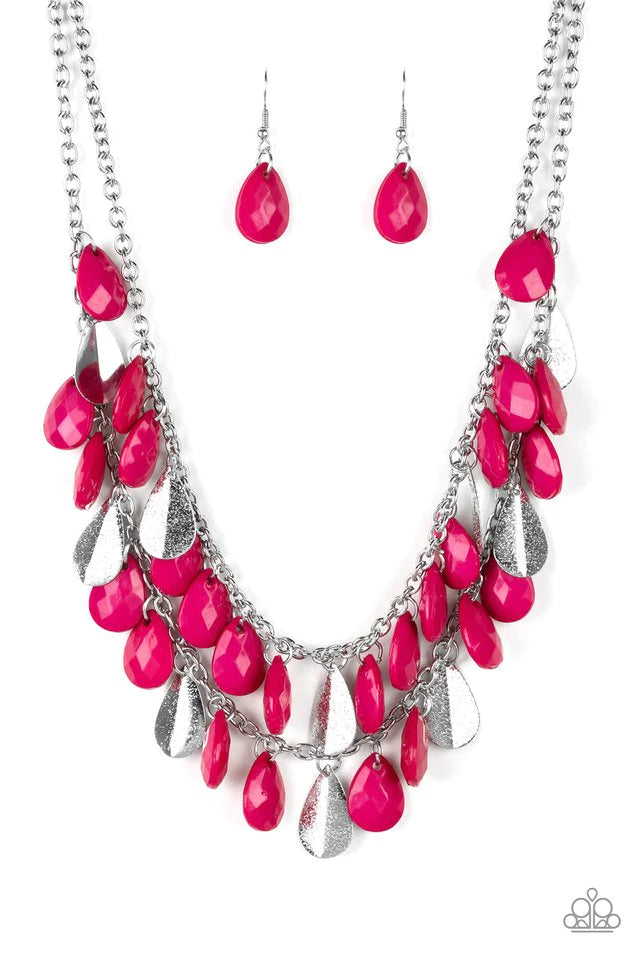 Life of the FIESTA - Pink Necklace