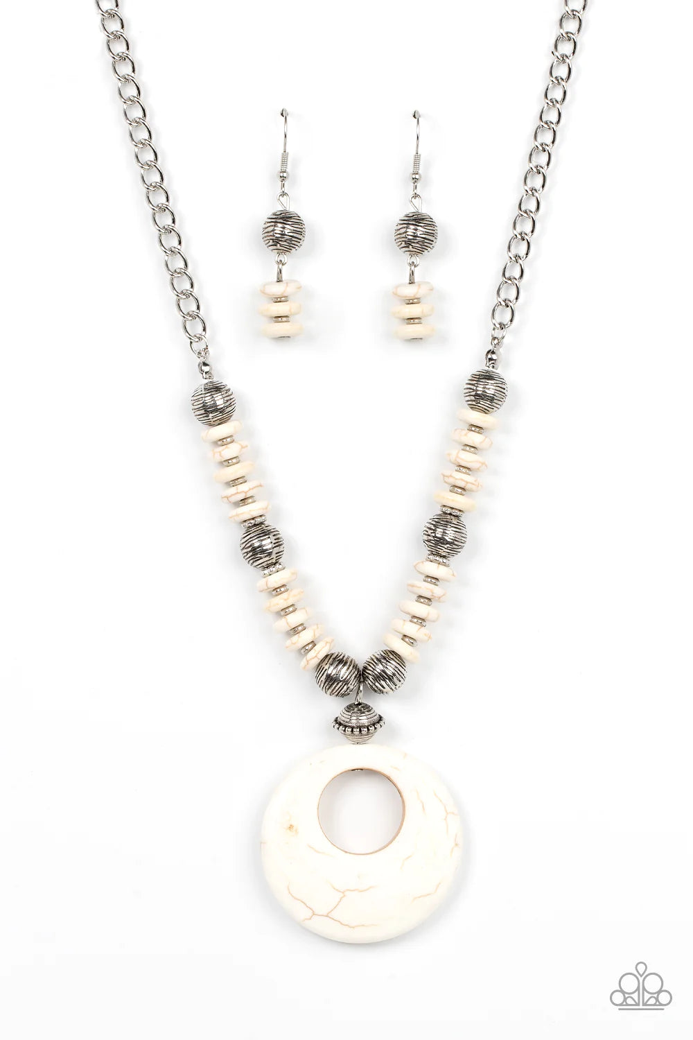 Oasis Goddess - White Necklace