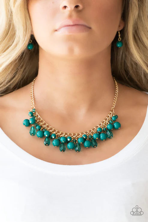 Tour de Trendsetter - Green Necklace