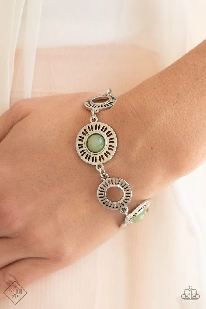 Coastal Charmer - green - Paparazzi bracelet