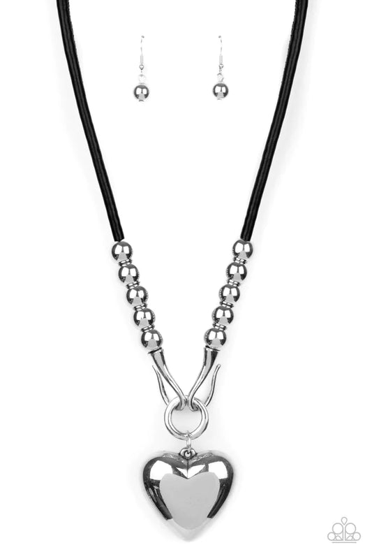 Forbidden Love Black Necklace