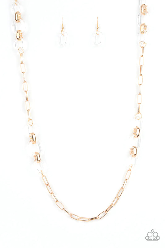 Have I Made Myself Clear - Gold Necklace