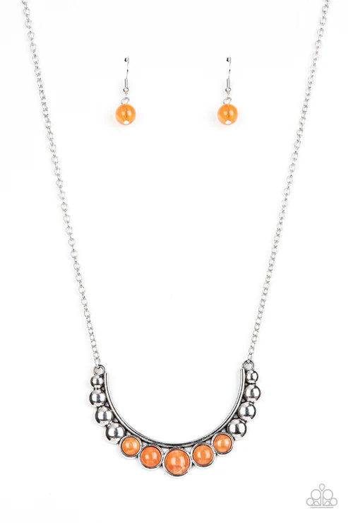 Horseshoe Bend - Orange  Necklace