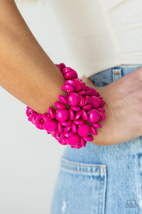 Paparazzi ♥ Island Mixer - Pink ♥ Bracelet