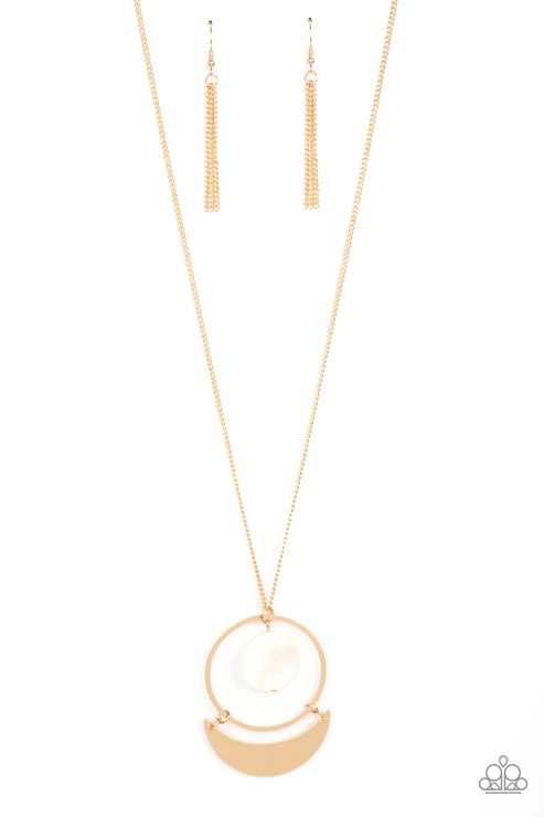 Moonlight Sailing - Gold  Necklace