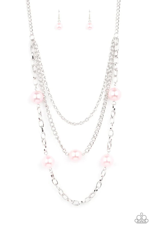 Paparazzi Necklace ~ Thanks For The Compliment - Pink