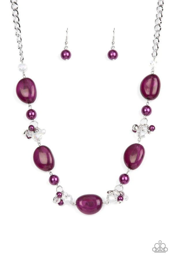 Paparazzi Necklace ~ The Top TENACIOUS - Purple