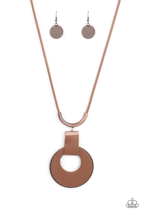 Paparazzi  Luxe Crush - Copper  Necklace