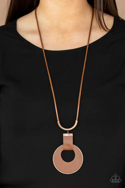 Paparazzi  Luxe Crush - Copper  Necklace