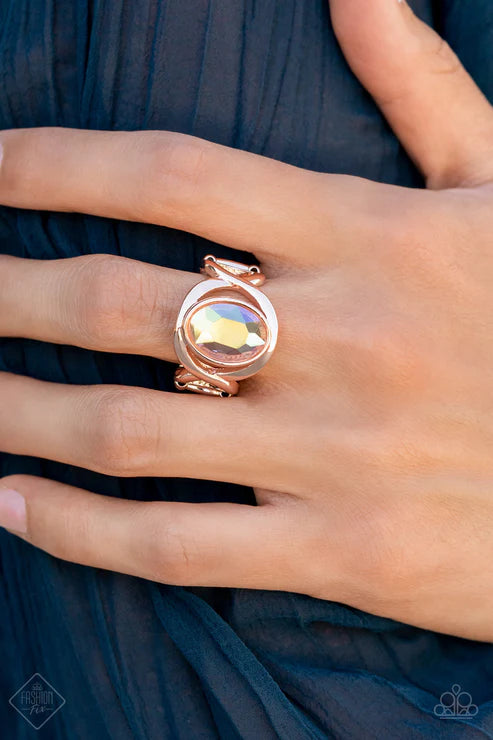 Paparazzi  Mystical Treasure - Rose Gold  Ring