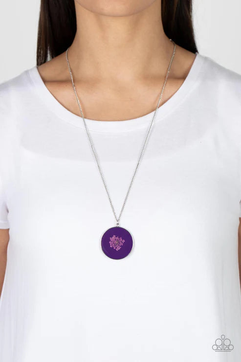 Paparazzi  Prairie Picnic - Purple Necklace