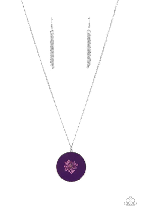 Paparazzi  Prairie Picnic - Purple Necklace