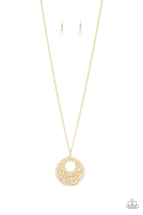 Pearl Panache - Gold  Necklace