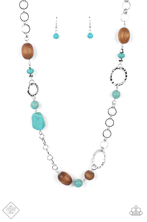 Prairie Reserve - Blue  Necklace