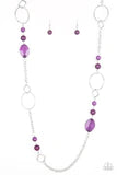 Very Visionary - Purple Necklace