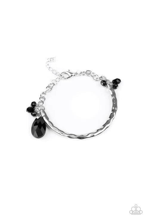 Paparazzi ♥ Let Yourself GLOW - Black ♥ Bracelet